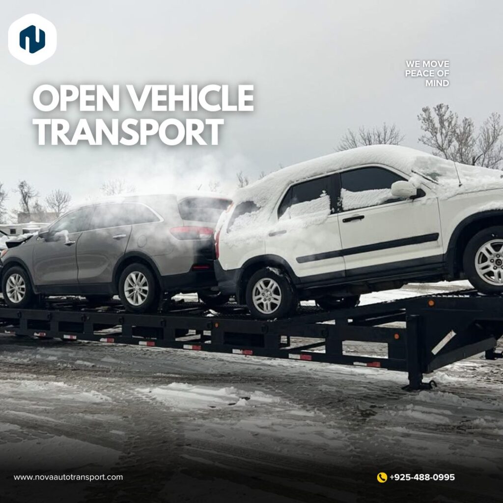 Open Auto Transport from California to florida