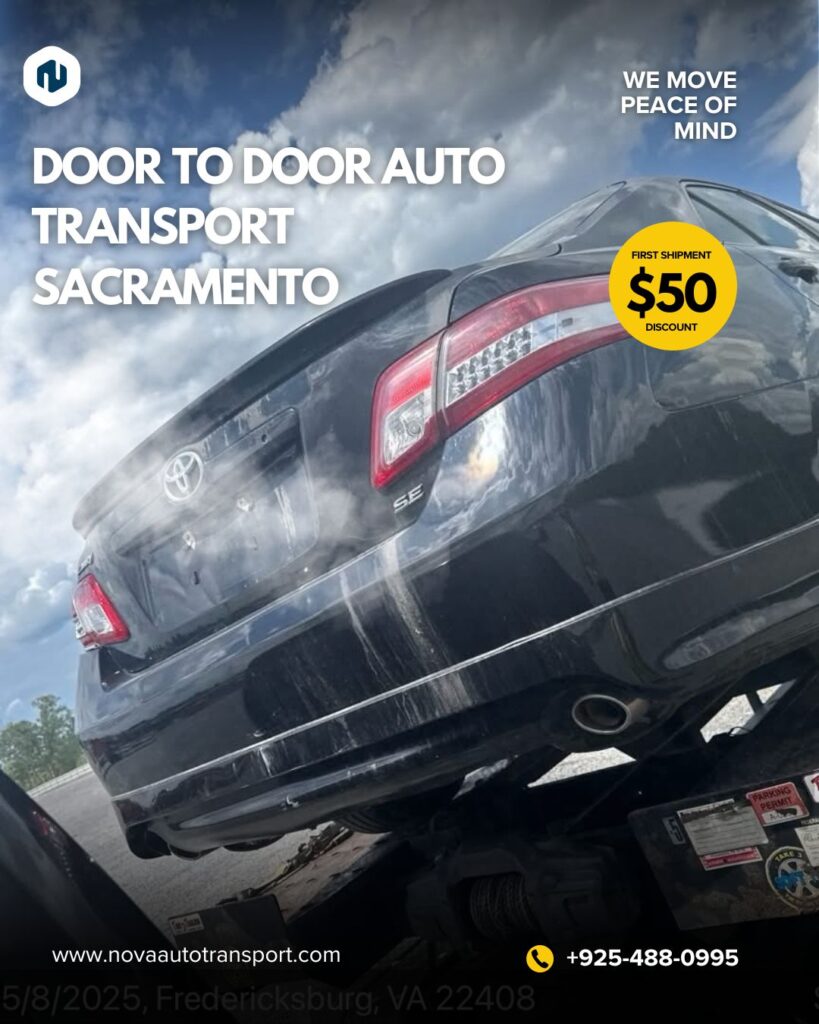 door to door auto transport Sacramento
