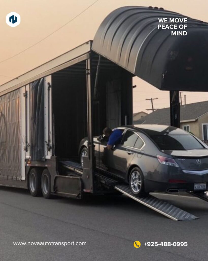 Enclosed Auto transport service walnut creek