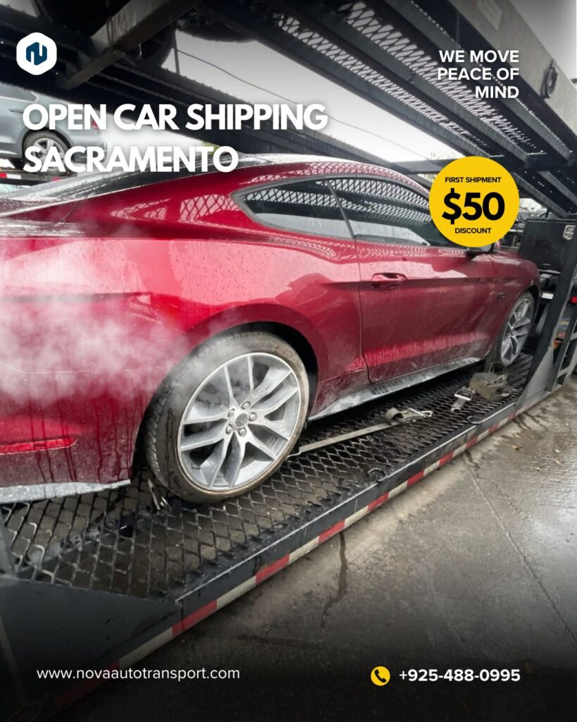 open auto transport sacramento