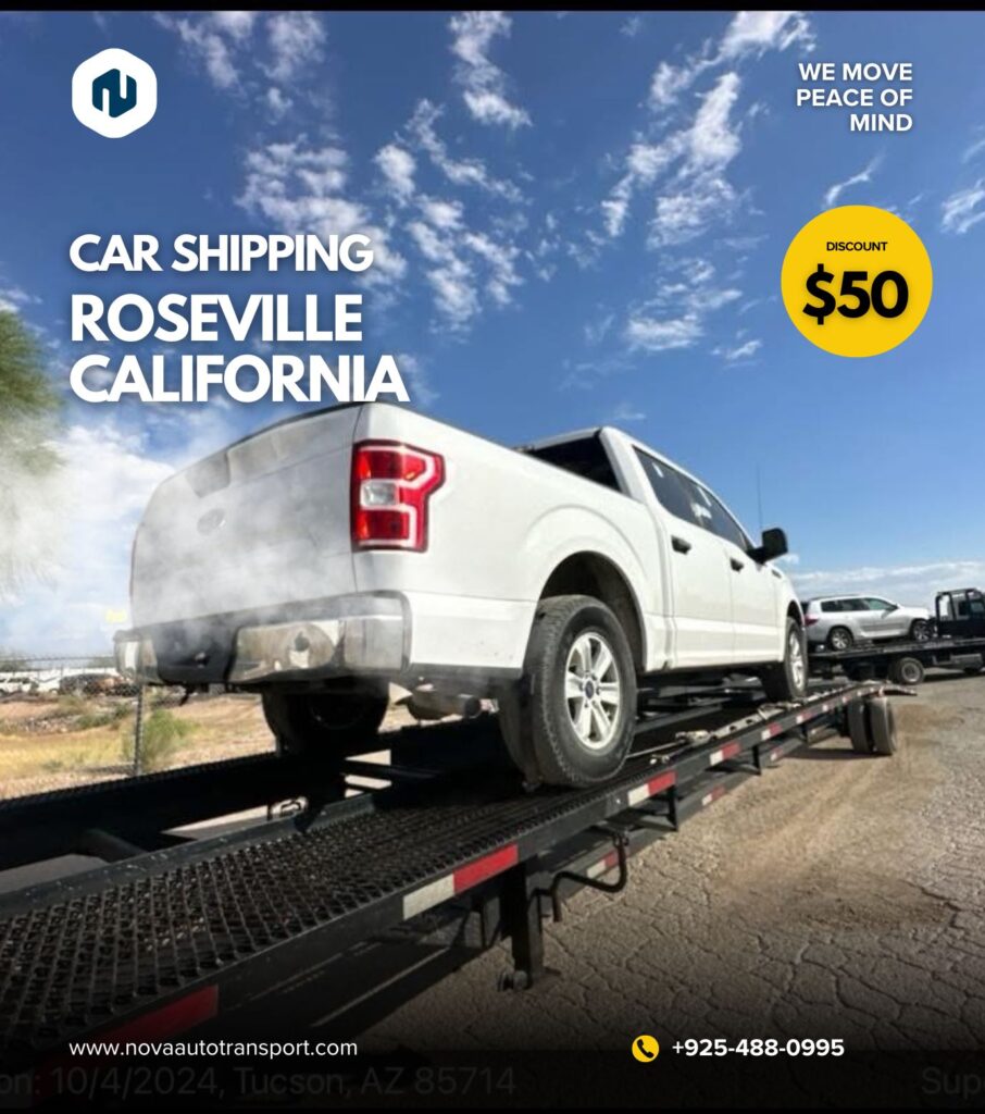 car shipping roseville ca